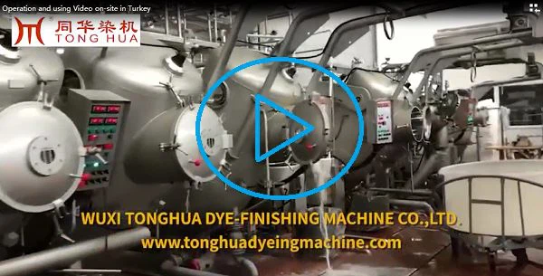 Tonghua Dyeing Machine running in Turkey Customer's factory: